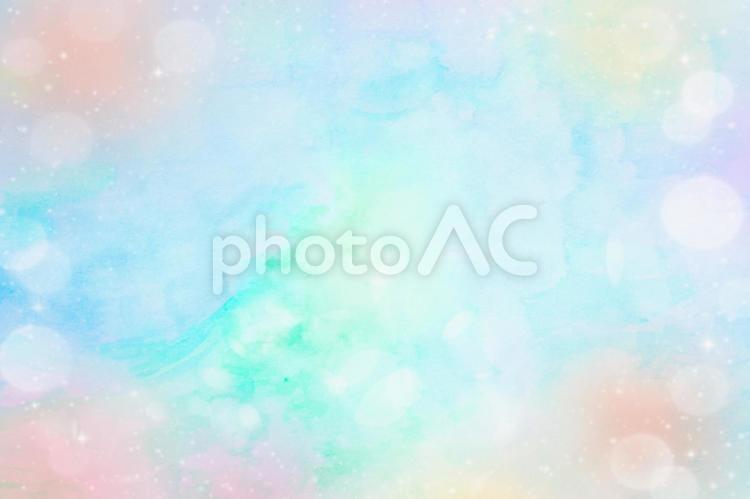 ファンシーな水彩画風背景 水彩,背景,壁紙の写真素材