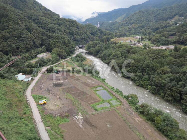 八ッ場　ダム建設予定地 やんば,ダム,八ッ場の写真素材