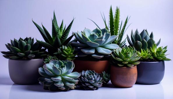観葉植物のある背景素材・フレーム 観葉植物のある背景素材・フレーム の写真