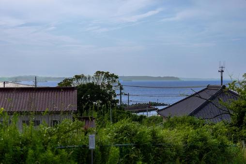 夕暮れの港町 夕暮れの港町の写真