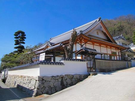 【風景写真】堅中寺(広島県福山市)の風景 堅中寺,浄土真宗,神社仏閣の写真素材