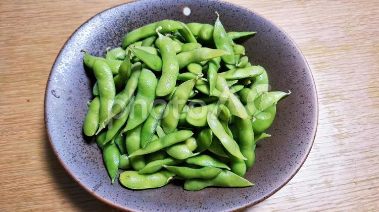 枝豆 枝豆,えだまめ,茶豆の写真素材