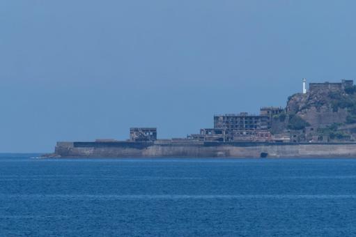 軍艦島 軍艦島 軍艦島,長崎,海の写真素材