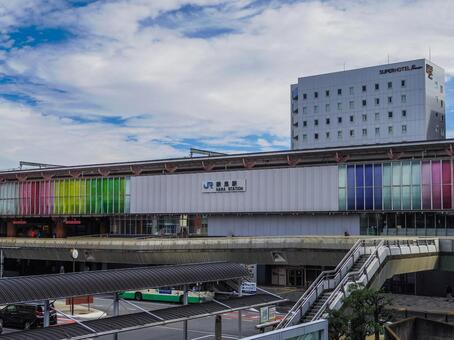 【奈良県】奈良市・JR奈良駅東口 jr奈良駅東口,jr奈良駅,奈良駅の写真素材