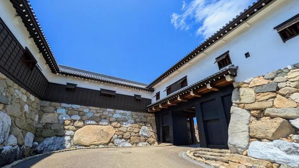 今治城-84 愛媛県,今治市,今治城の写真素材