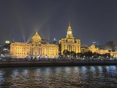 上海の夜景 上海の夜景の写真