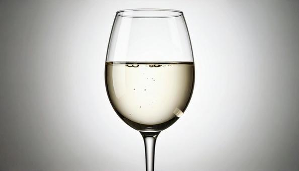 白ワイン、スパークリングの写真