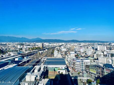 小田原駅前の都市景観3 小田原市,小田原駅,都市の写真素材