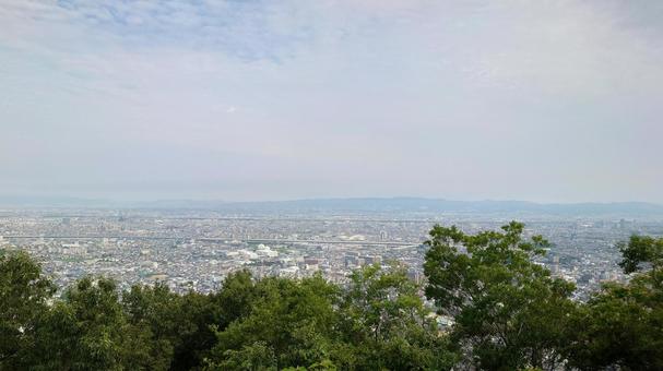 ハイキング道からの景色 ハイキング道からの景色の写真