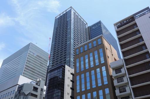 浜松町 街並み 浜松町 街並み 浜松町,オフィス街,街並みの写真素材