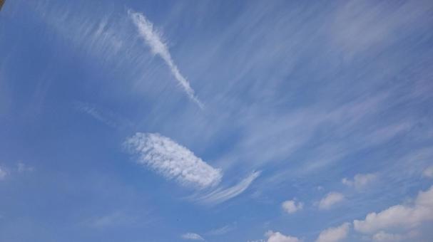 ある日の空 ある日の空の写真