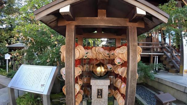 埼玉県行田市行田　 行田八幡神社　摂社の写真