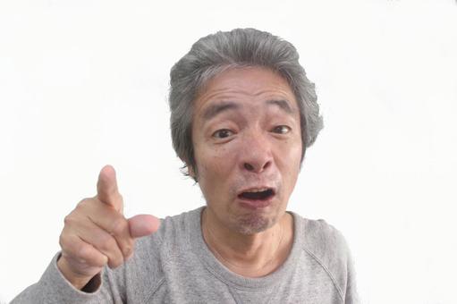 カスハラシニア男性の写真