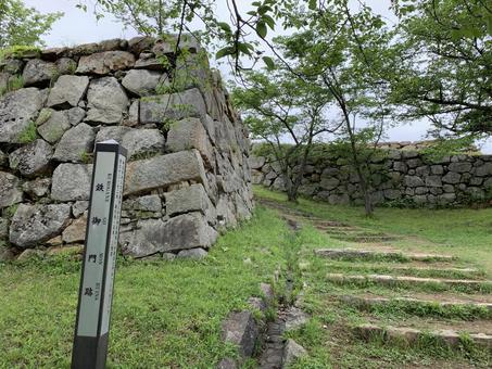 米子城2 米子城,城址,続日本100名城の写真素材