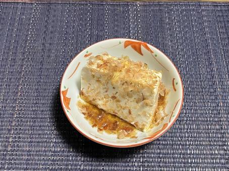冷奴 冷奴 冷奴,豆腐,小鉢の写真素材