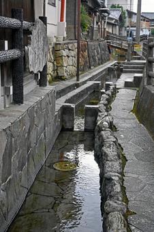 滋賀・近江八幡市 北川湧水(喜多川湧水) 滋賀・近江八幡市 北川湧水(喜多川湧水)の写真