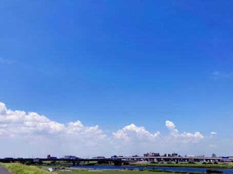 夏空 夏空の写真