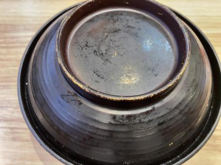 おわん おわん 黒,器,汁入れの写真素材