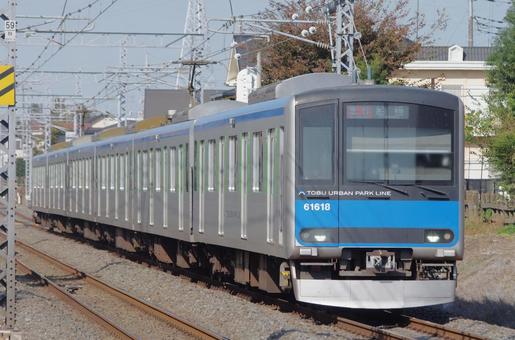 東武野田線60000系 鉄道,電車,東武鉄道の写真素材