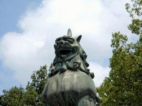 【風景写真】廣島護国神社の風景 廣島護国神社,護国神社,神社の写真素材