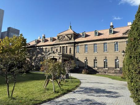 10月後半の札幌市資料館 10月後半の札幌市資料館 札幌市資料館,大通公園,公園の写真素材