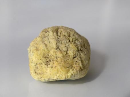 火山の石　自然硫黄の写真