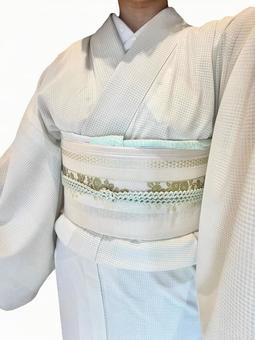 夏の着物装い 夏の着物装いの写真