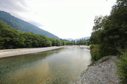夏の川 夏の川の写真