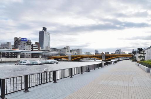 <Tokyo> Sumida River, JPG <Tokyo> Sumida River, JPG