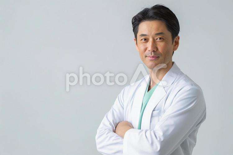 信頼感ある中堅作業療法士 作業療法士,男性,医療従事者の写真素材