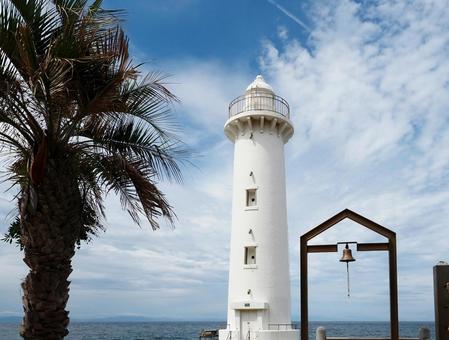 野間埼灯台(愛知県) 野間埼灯台(愛知県) 野間埼灯台,絆の鐘,絆の音色の写真素材
