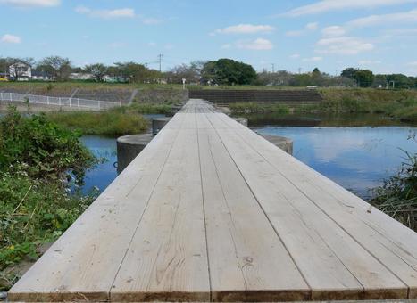 埼玉の沈下橋 埼玉の沈下橋 橋,ブリッジ,沈下橋の写真素材