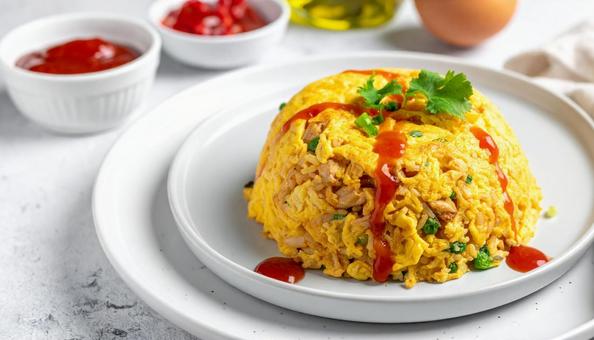 オムライス オムライスの写真