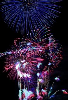 Background material/fireworks, JPG