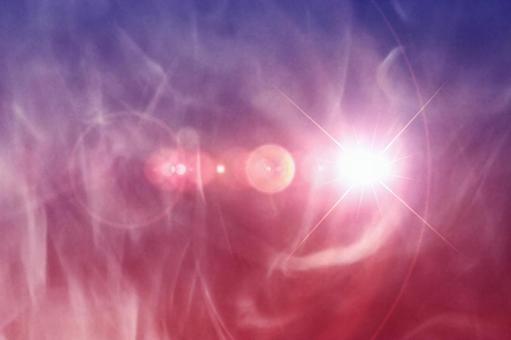 幻想的背景素材　光の夢の写真