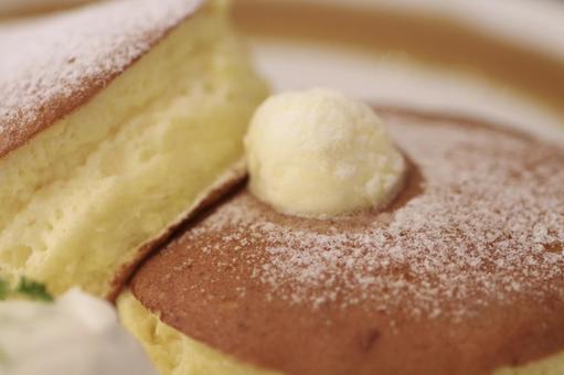ふわふわのパンケーキ ふわふわのパンケーキの写真