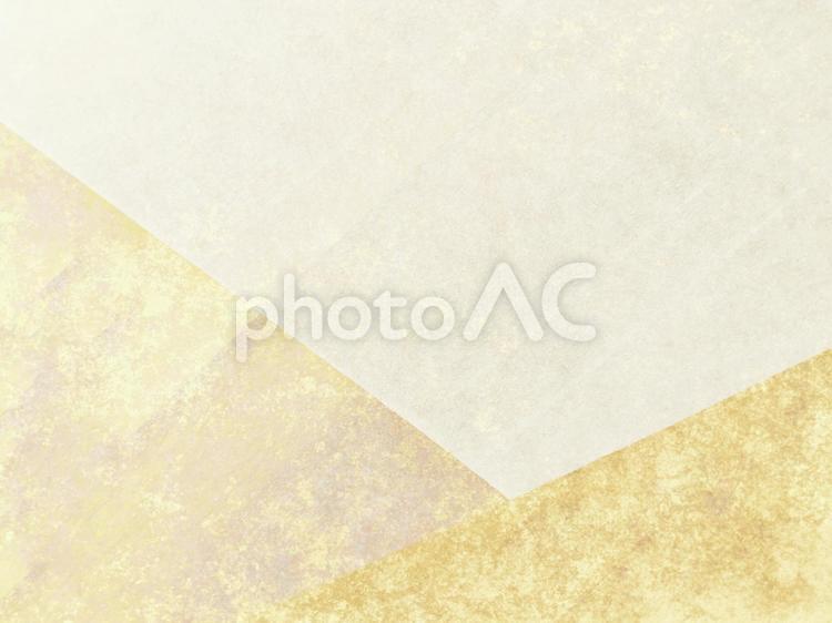 和紙　白色に重ねたキラキラ三角金色 和紙,紙,背景の写真素材