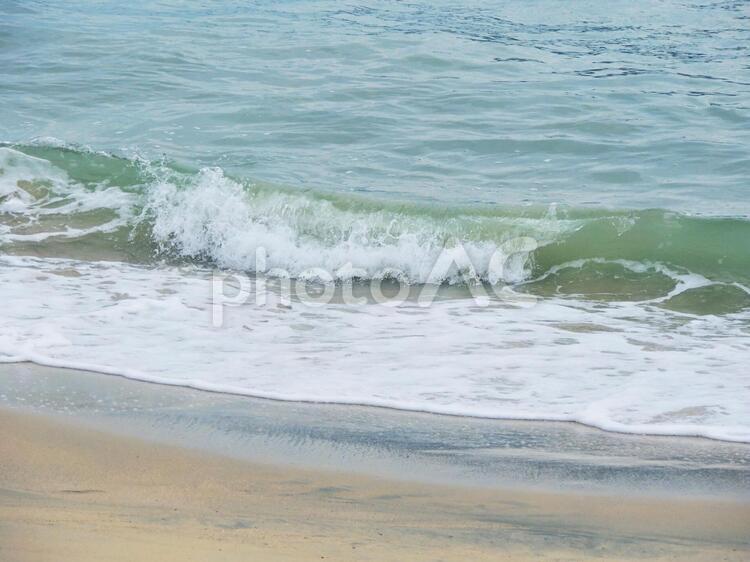 海と砂浜 海,荒波,砂浜の写真素材