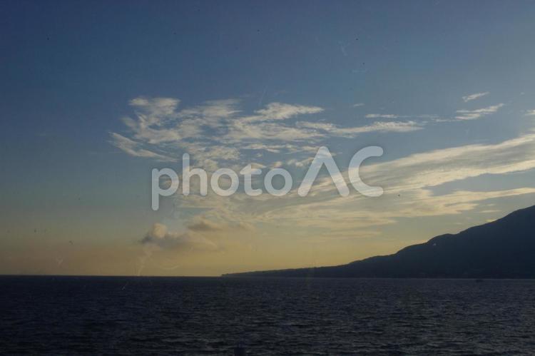 夕暮れ 夕焼け,そら,夕方の写真素材