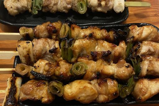 焼き鳥 焼き鳥 焼き鳥,鶏肉,飲み会の写真素材