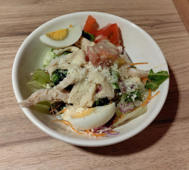 サラダ サラダ 美味しい,料理,おいしいの写真素材