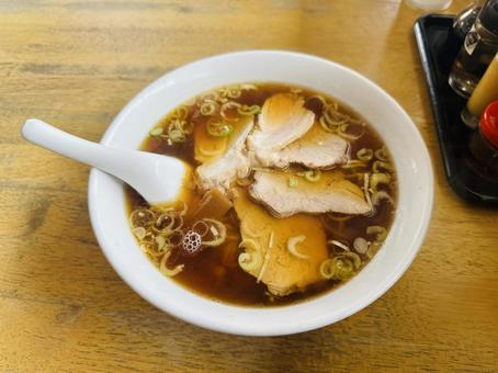 チャーシュー麺 チャーシュー麺 中華,街中華,町中華の写真素材