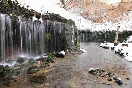 軽井沢の白糸の滝 軽井沢の白糸の滝 白糸の滝,軽井沢,滝の写真素材