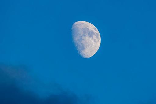 月⑹ 月,お月様,輝きの写真素材