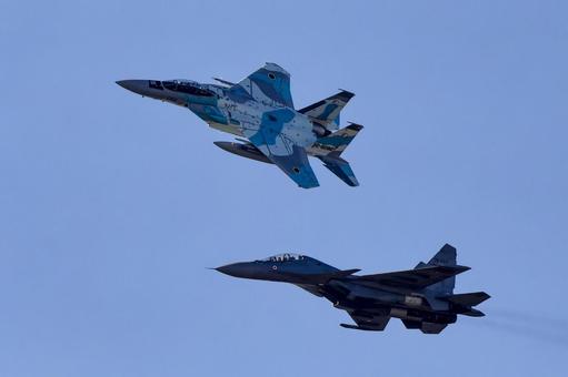 Photo, f-15j, fighter aircraft, eagle, 