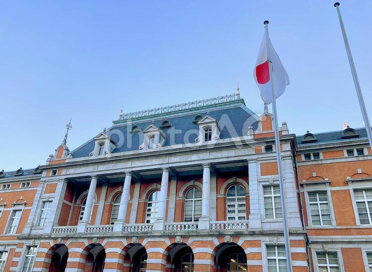 東京風景・法務省旧本館 法務省,法務省旧本館,中央合同庁舎第6号館赤れんが棟の写真素材