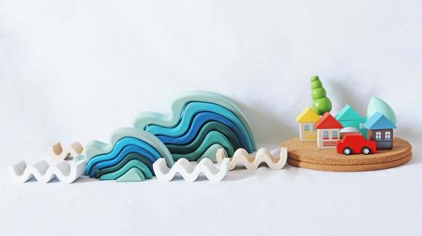 Photo, tsunami, natural disaster, alarm, 