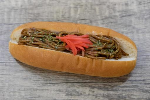 焼きそばパン 焼きそばパンの写真