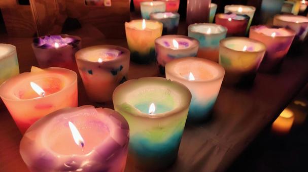 Pastel candles 008, JPG Pastel candles 008, candle, candle night, illumination, JPG