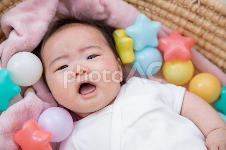 赤ちゃんのイメージ 赤ちゃん,ゆりかご,赤ん坊の写真素材